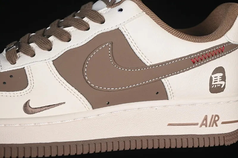 All Categories Nk Air Force 1 Air Force Series Nk Air Force 1 Low Air Force Low Nike Air Force 1'07 Low Year of the Horse Limited White Brown Air Force One Low Casual Shoes XD0028-017